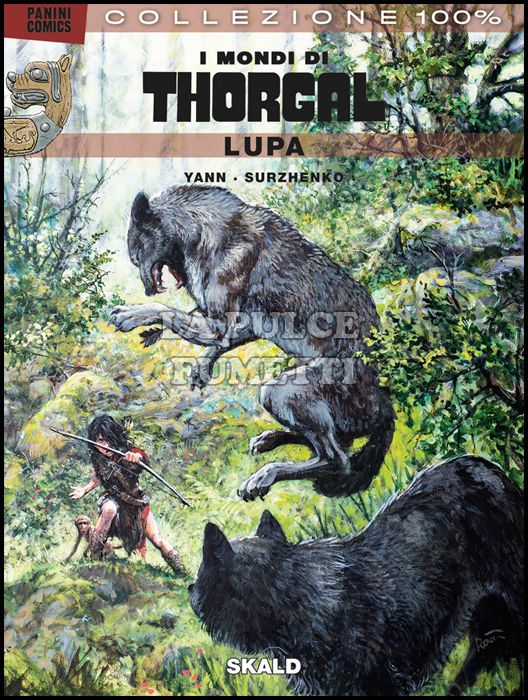 100% PANINI COMICS - I MONDI DI THORGAL #     8 - LUPA 3: SKALD